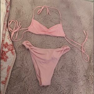 Pink Frankie’s bikini xs